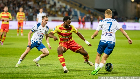 Stal Mielec - Jagiellonia Białystok, 4.05.2024, fot. Joanna Szubzda