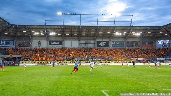 Piast Gliwice - Jagiellonia Białystok, 18.05.2024, fot. Joanna Szubzda