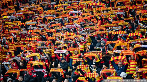 Jagiellonia Białystok - Raków Częstochowa, 10.11.2024, fot. Joanna Szubzda