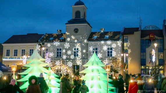 Wigilia miejska w Łomży, 22.12.2024, fot. Paweł Wądołowski