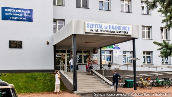 Szpital w Hajnówce, fot. Sylwia Krassowska