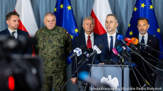 Paweł Krutul, Stanisław Czosnek, Stanisław Wziątek, Cezary Tomczyk, Jacek Brzozowski, 12.11.2024, fot. Sylwia Krassowska