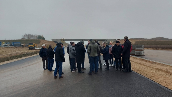 Protest mieszkańców gminy Dobrzyniewo Duże, 28.11.2024, fot. Grzegorz Pilat