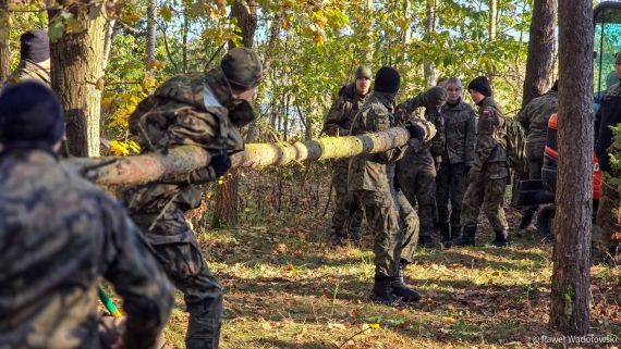 Poszukiwania mogił w Lesie Przestrzelskim, 12.10.2024, fot. Paweł Wądołowski