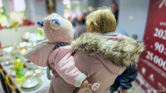 Spotkanie wigilijne w Caritas Diecezji Łomżyńskiej, 19.12.2024, fot. Paweł Wądołowski