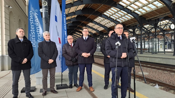 Minister infrastruktury Dariusz Klimczak, fot. Marcin Gliński