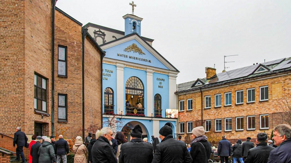 Kopia świątyni Matki Bożej Ostrobramskiej w Łapach, fot. Marcin Gliński