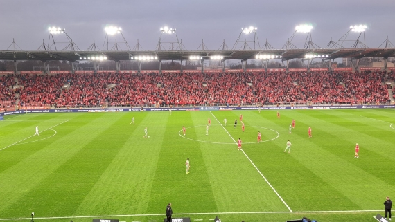 Widzew Łódź - Jagiellonia Białystok 9.03.2025, fot. Wojciech Szubzda