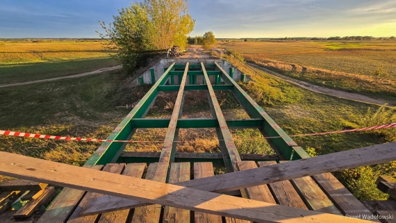 Rozpoczął się remont mostu w Bronowie, 28.09.2024, fot. Paweł Wądołowski