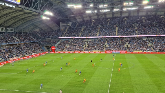 Lech Poznań - Jagiellonia Białystok, 14.09.2024, fot. Wojciech Szubzda