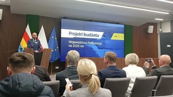 Prezentacja projektu budżetu województwa na 2025 rok, 20.11.2024, fot. Marcin Gliński