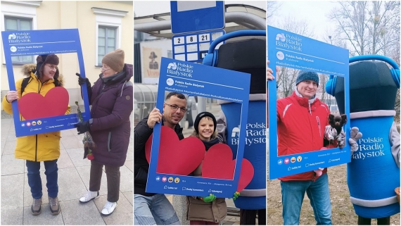 Nagrodzone prace w konkursie "Walentynki z Polskim Radiem Białystok"