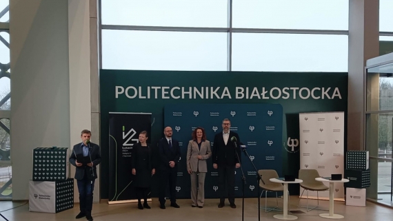 Politechnika Białostocka podpisała umowę z instytutem Łukasiewicz ITECH, 16.01.2025, fot. Marcin Gliński