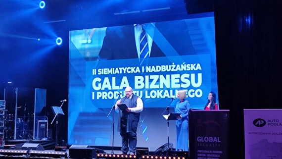 II Siemiatycka i Nadbużańska Gala Biznesu i Produktu Lokalnego, fot. Rafał Androsiuk