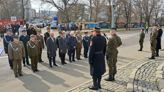 Rocznica wykolejenia się cystern z chlorem, 9.03.2025, fot. Grzegorz Pilat