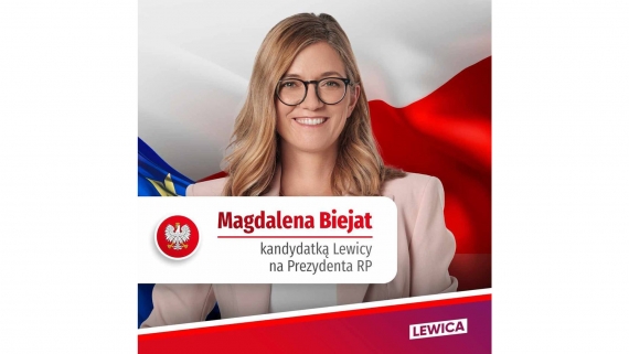 Magdalena Biejat, źródło: Lewica / X (Twitter)