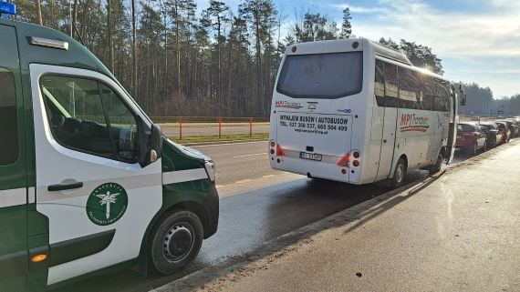 Wzmożone kontrole autobusów w czasie ferii, fot. Marcin Mazewski