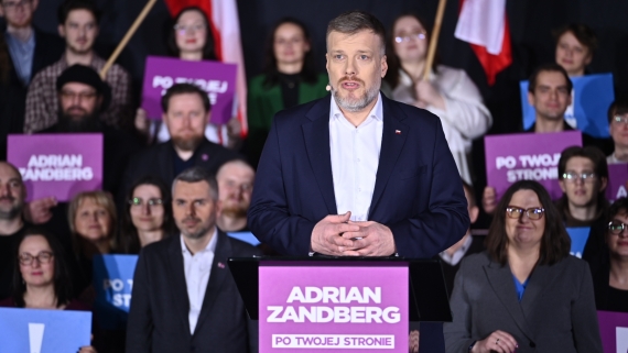 Adrian Zandberg ogłosił zamiar wystartowania w wyborach prezydenckich, źródło:X/partiarazem