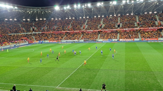 Jagiellonia Białystok - Lech Poznań, 16.03.2025, fot. Wojciech Szubzda