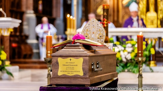 Uroczystości pogrzebowe abp. Edwarda Ozorowskiego, 16.10.2024, fot. Sylwia Krassowska