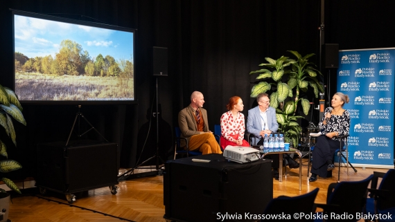 Prapremiera reportażu Joanny Sikory pt. "Dzika symfonia z miastem w tle" w Studiu Rembrandt, 24.10.2024, fot. Sylwia Krassowska