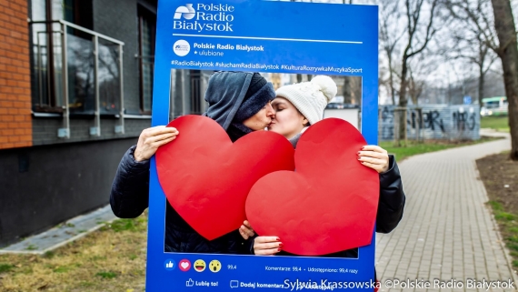 Walentynki z Polskim Radiem Białystok, 14.02.2025, fot. Sylwia Krassowska