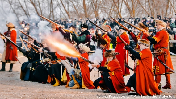 Szturm na zamek w Tykocinie, 8.02.2025, fot. Sylwia Krassowska