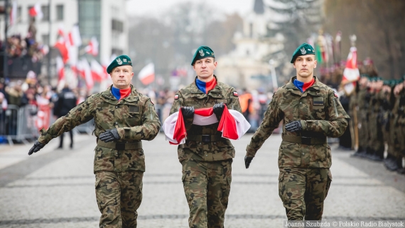 Narodowe Święto Niepodległości - obchody w Białymstoku, 11.11.2024, fot. Joanna Szubzda